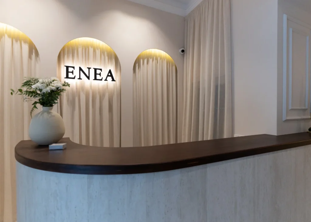 Recepción clínica estética Madrid